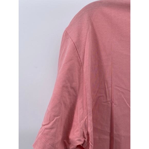 D.RT Men's Pink Vinyl Adjust Adapt Evolve Graphic Short Sleeve T-Shirt SZ L - Picture 4 of 9